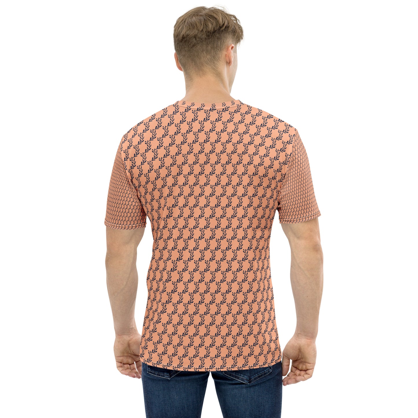 AnthonyPatrick.org Men's Performance DryFit Salmon T-shirt