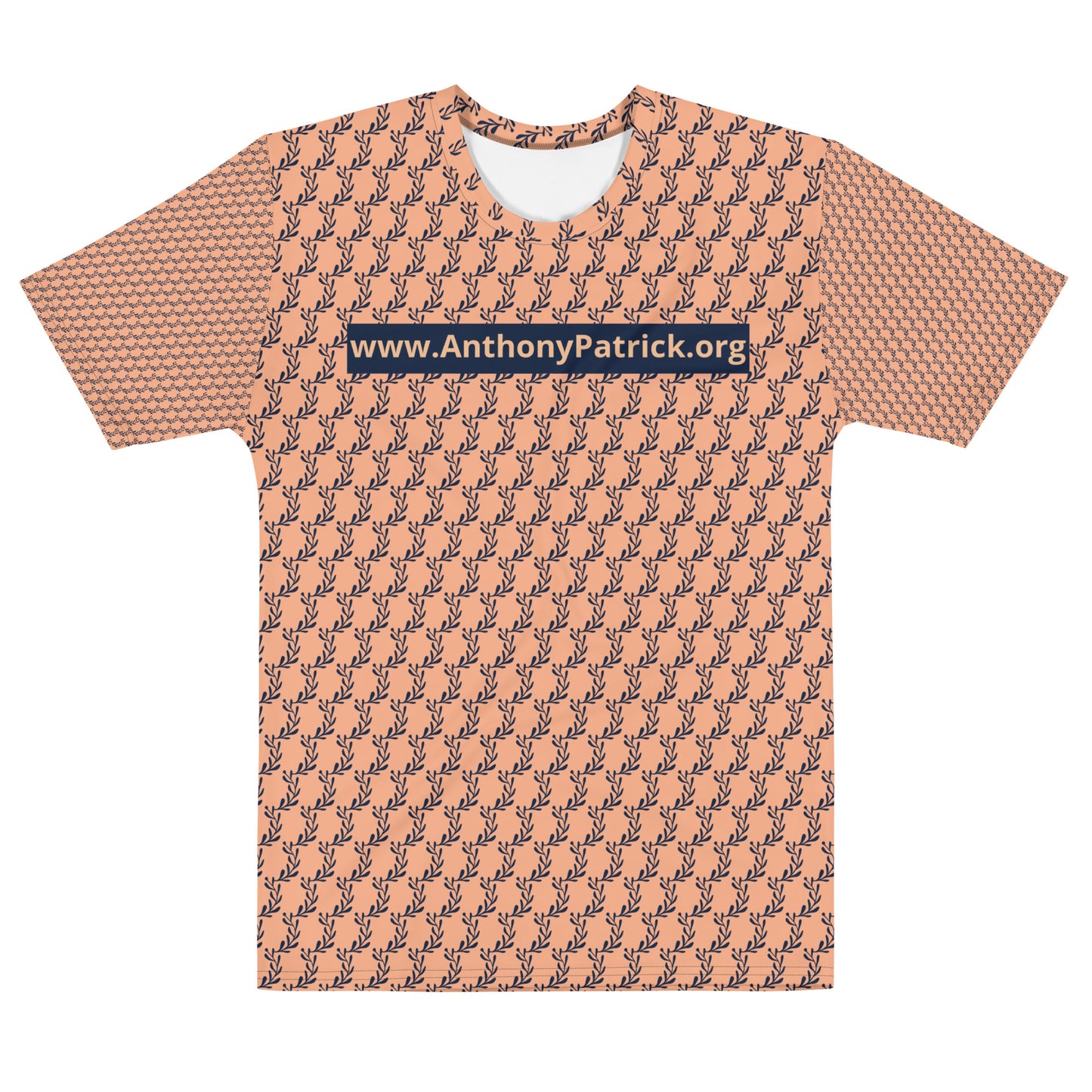 AnthonyPatrick.org Men's Performance DryFit Salmon T-shirt