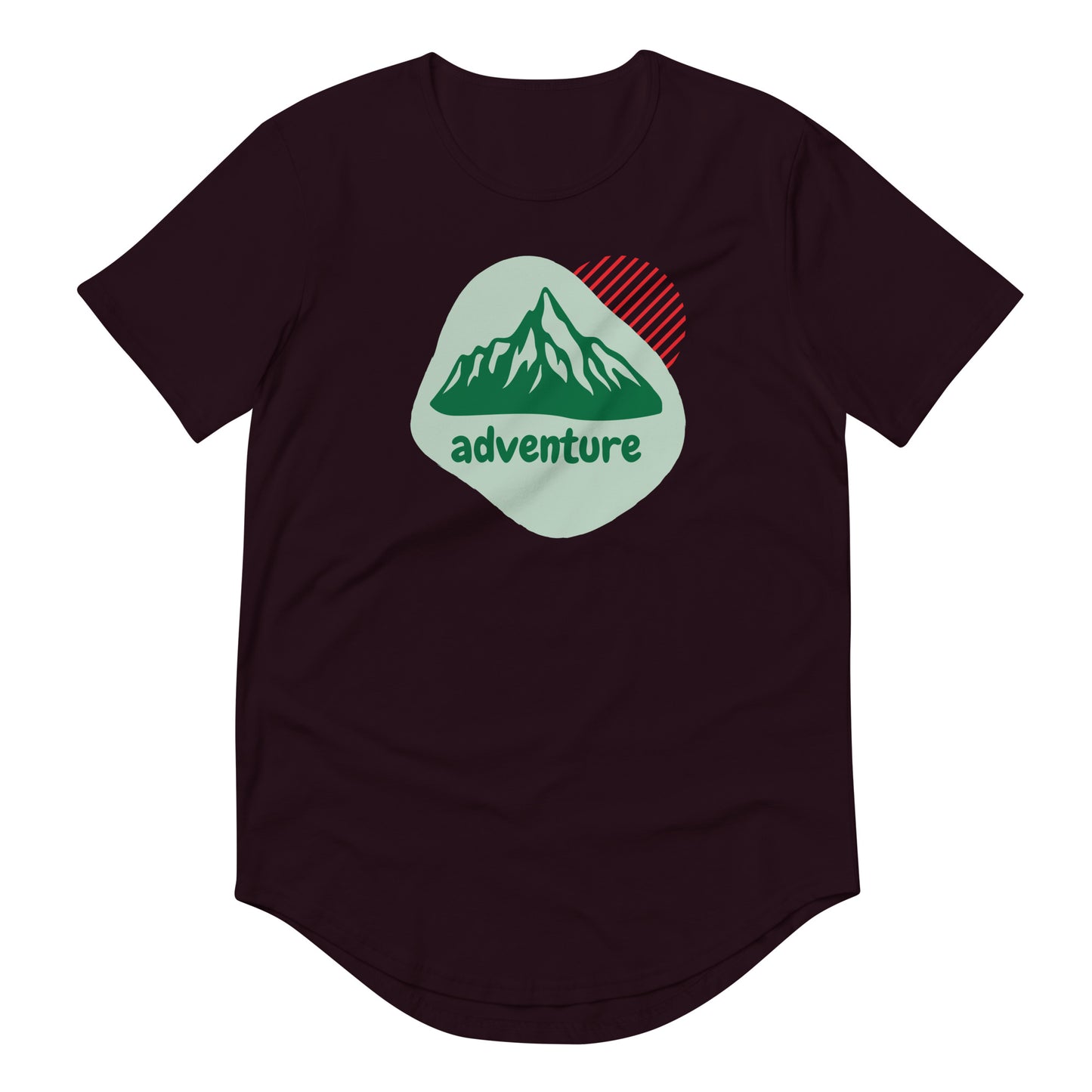Adventure Men's Curved Hem T-Shirt