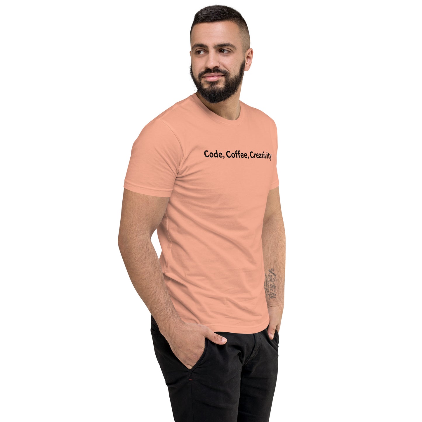 Code, Coffee, Creativity Short Sleeve T-shirt