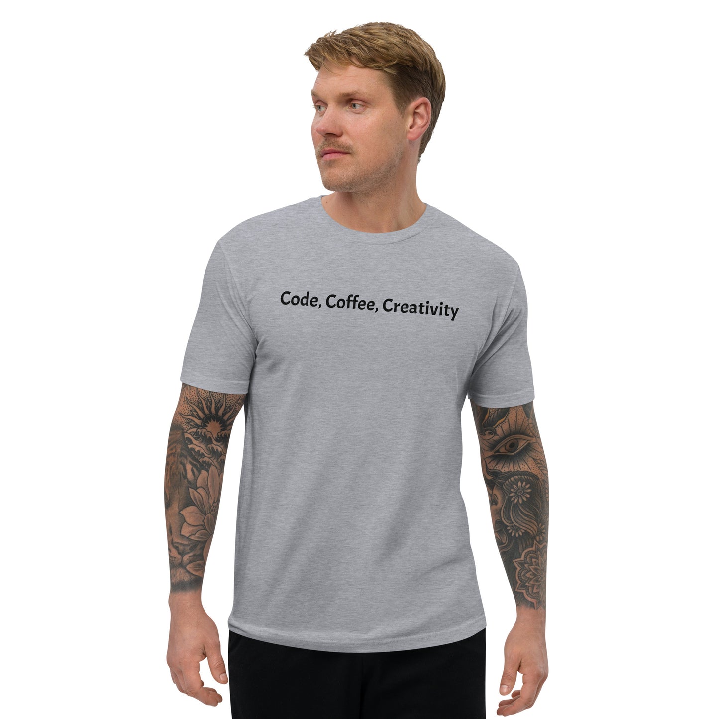 Code, Coffee, Creativity Short Sleeve T-shirt